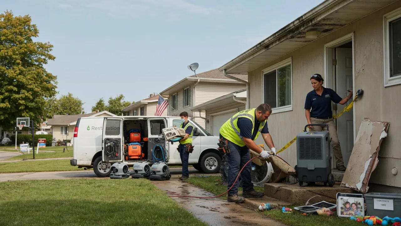 Water Damage Restoration in Indian Trail, NC near me